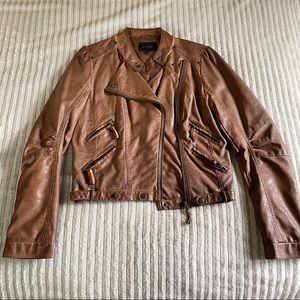 Blue Pepper Leather Jacket